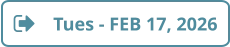 Tues - FEB 17, 2026