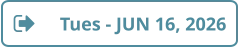 Tues - JUN 16, 2026