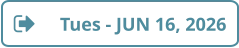 Tues - JUN 16, 2026